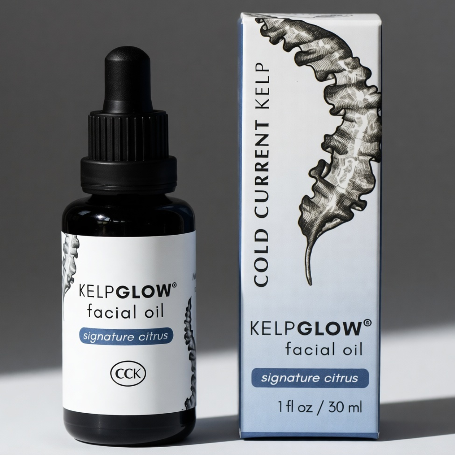 KelpGlow Maine Kelp Facial Oil (Signature Citrus) – Cold Current Kelp