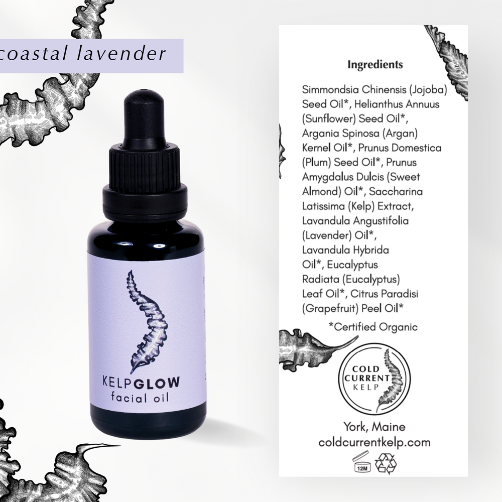 
                      
                        KelpGlow Facial Oil (Coastal Lavender)
                      
                    