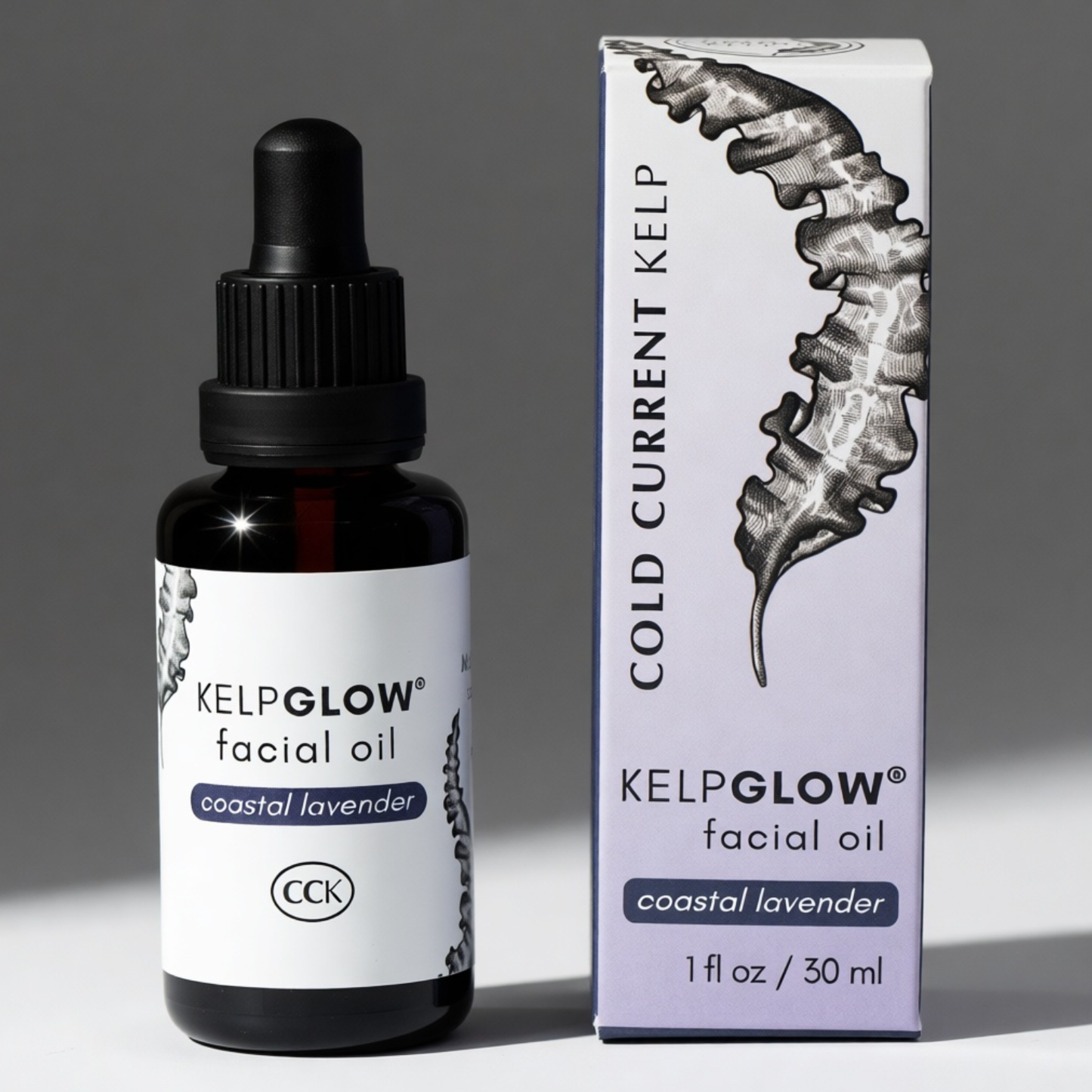 KelpGlow® Facial Oil (Coastal Lavender) - 1 fl oz (30ml)
