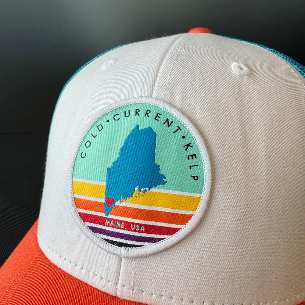 
                      
                        Trucker Hat - Colorful Embroidered Logo Patch
                      
                    