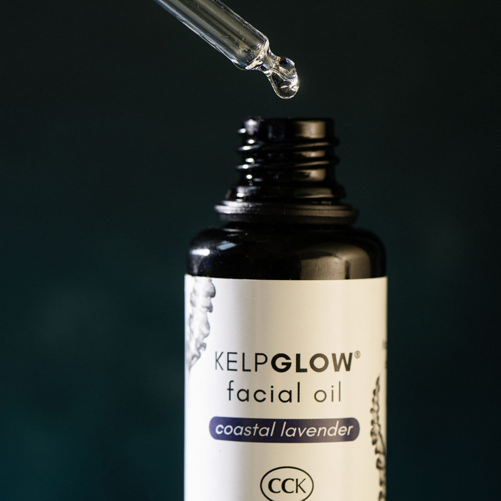 
                      
                        KelpGlow® Facial Oil (Coastal Lavender) - 1 fl oz (30ml)
                      
                    